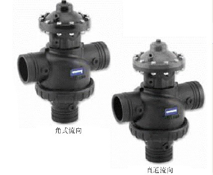 过滤器反冲洗二位三通阀 3X3 塑料阀体